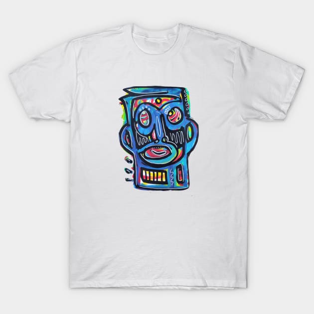 face T-Shirt by Angel Rivas